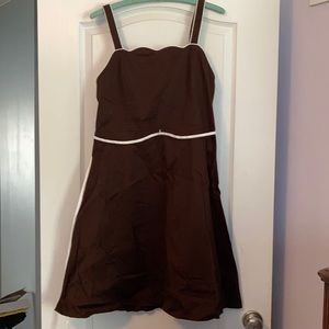 Brown sun dress